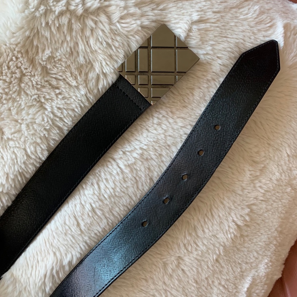SOLD Burberry London Leather Belt - Picture 5 of 6
